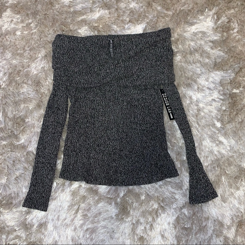 Off the shoulder sweater